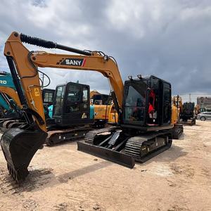 Excavatrice Sany Sy75 d'occasion, Sany 75c Sy75, excavatrice hydraulique sur chenilles d'occasion, prix bas, excavatrice d'occasion pour <span class=keywords><strong>la</strong></span> construction - Product Image 4