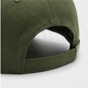 Olive Green 6-Panel <b>Baseball</b> <b>Cap</b> with Embroidered Compass Design Front Panel Unisex Casual Hat Fitted Style - Product Image 6
