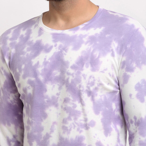 Sweat-shirt à col rond pour homme, surdimensionné, en molleton épais 400 g/m², couleur unie, avec logo personnalisé, design tie-dye, prix bas - Product Image 2