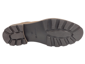 Botines Chelsea de Ante Sintético con Punta Redonda, Sin Cordones, Suela de Goma, Entresuela de EVA, Transpirables, para Todas las Estaciones, Color Sólido - Product Image 4