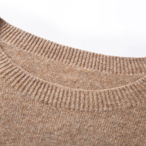 Suéter de lana de invierno personalizado para hombre, jersey de merino suave, informal, clásico, 100% lana, a rayas, con encaje grueso - Product Image 5