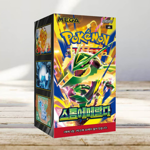 Boîte de boosters Pokémon Storm Emeralda Premium Carbon Impact Édition Coréenne Mega Rayquaza 30 paquets Jeu de cartes à collectionner Mega Evolution - Product Image 3