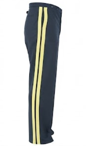 Contrast Stripe Men Trousers Straight Leg Casual <b>Pants</b> Custom Requirement Logo Workwear Uniform Bottoms - Product Image 4