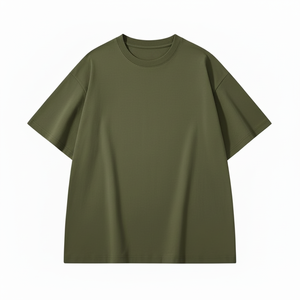 T-shirt de sport unisexe en coton épais, motif imprimé personnalisé pour enfants et adultes, coupe oversize, manches courtes, homme femme, uni et vierge - Product Image 1