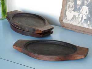 Meilleure vente Raquette de service chaude en bois Sizzler Qualité supérieure Fabricant direct Inde Fournitures de restaurant d'hôtel très demandées - Product Image 2