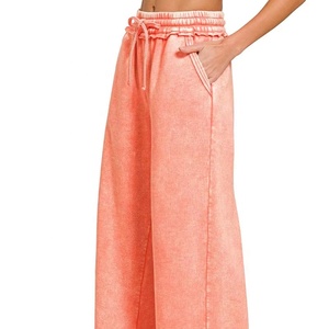 2026 Custom <b>Stacked</b> <b>Joggers</b> Men Grey Paint Splatter Skinny Sweat Pants Contrast Side Panel Streetwear Pants Wholesale Sweatpants - Product Image 5