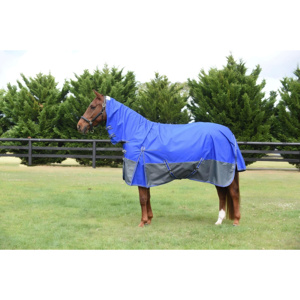 Invierno impermeable transpirable 900D Ripstop caballo Turnout alfombra correas de liberación rápida Anti-Rub cuello hombro diseño ligero Nylon - Product Image 1