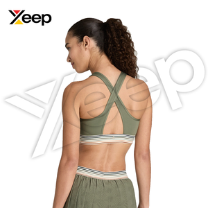 XEEP สปอร์ตบราโยคะคุณภาพสูงสำหรับผู้หญิง รุ่น XC-SB-08 ระบายอากาศได้ดี สายปรับได้ แผ่นรองถอดออกได้ รองรับได้ดี แห้งเร็ว - Product Image 5