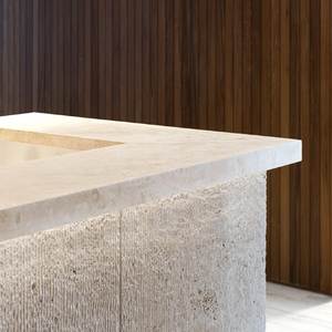 Série de carreaux en porcelaine Classico Travertine, carreaux vitrifiés émaillés (GVT) / carreaux vitrifiés émaillés polis 60x60 cm (24x24 pouces) - Product Image 3