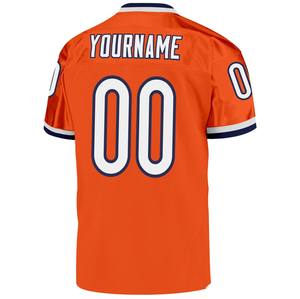 เสื้อฟุตบอลแท้แบบย้อนยุค คอวี ผ้าตาข่าย โพลีเอสเตอร์ 100% แขนสั้น ทรงหลวม ปรับแต่งชื่อทีมได้ - Product Image 2