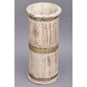 18 Inches Handmade Mango Wood Flower <b>Planters</b> Home Decor Item Made in India for <b>Gifting</b> - Product Image 2