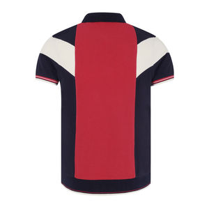 Camiseta Polo con Cierre y Bloques de Color Personalizados al por Mayor para Hombre, Manga Corta, Ropa Deportiva Informal, Ropa Casual de Negocios, Fabricante OEM ODM - Product Image 2