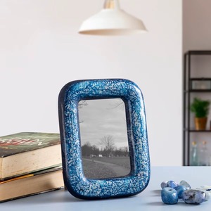 Diseño de resina hecho a mano para decoración del hogar, marcos de fotos de resina de diseño clásico para exhibir en tu hogar, marco rectangular. - Product Image 2