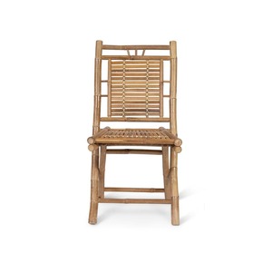 High Quality Best Selling Folding Bamboo <b>Chair</b> Boho Bamboo Furniture Garden <b>Chairs</b> Set for Home Resort Decor - Product Image 2