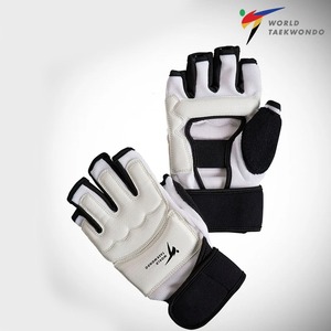 ถุงมือเทควันโด เป็นมิตรกับสิ่งแวดล้อม ระบายอากาศได้ดี ทนทาน น้ำหนักเบา คุณภาพสูง ได้รับการรับรองจาก WT รับผลิตแบบ OEM ODM โลโก้สั่งทำได้ ขายส่งจากโรงงาน - Product Image 2