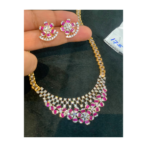 Conjunto de Collar de Cristal Clásico, Accesorio de Moda, Joyería para Mujer - Product Image 4
