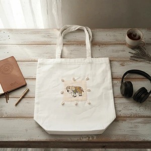 กระเป๋าผ้าฝ้ายคุณภาพพรีเมียม วาดลายช้างด้วยมือ ราคาไม่แพงจากอินเดีย - Product Image 4