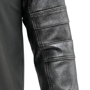 T-shirt Homme Luxe en Coton Peigné Col V Oversize Décontracté Manches Courtes Haute Élasticité Doux Été Quotidien Personnalisable - Product Image 5