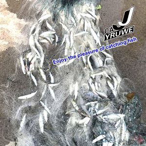 Rete da Pesca Galleggiante Portatile a Tre Strati in Nylon, Trappola Automatica per Catturare Più Pesci, Rete Adesiva Pieghevole - Product Image 5