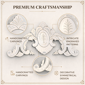 Espejo de Pared Barroco Veneciano Ornamentado de Lujo |   Espejo Decorativo Vintage | Espejo de Vidrio Estilo Antiguo para una Decoración Elegante del Hogar - Product Image 5