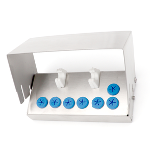 Soporte para Fresas Endodónticas, Organizador de Fresas Dentales Autoclavables de 7 Piezas para Almacenamiento Seguro, Esterilización y Flujo de Trabajo Clínico Eficiente - Product Image 2