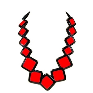 สร้อยคอลูกปัดเรซินสวยงามสง่างามสง่างามสง่างามสง่างามตามสั่งหัตถกรรมหัตถกรรมเครื่องประดับเรซินส่วนบุคคล - Product Image 1