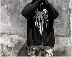 Vente en gros pour fabricants : Sweat à capuche unisexe d'hiver pour homme, en polaire, coupe oversize, avec logo frontal brodé numériquement, haute qualité - Product Image 6