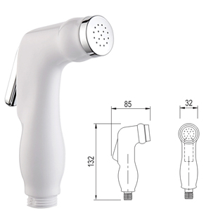 Rociador de Bidé de Plástico ABS Personalizable KSVX-30, Cabezal de Bidé Moderno para Cocina y Baños de Hotel, OEM/ODM de KSN Vietnam - Product Image 1