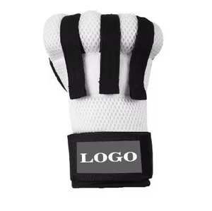Gants d'entraînement intérieur de boxe avec support élastique pour poignet, rembourrage en gel pour les articulations, enroulement facile, taille personnalisable, conçus pour le fitness - Product Image 3