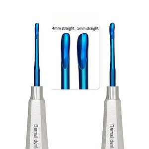 BAFA SURGICAL INSTRUMENTS BSI-RE-8521 Elevador dental Bernal Denti 4mm 5mm Recto de Acero Inoxidable Plateado Instrumento Quirúrgico Dental - Product Image 1