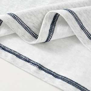 Camiseta Personalizada para Hombre, Color Sólido, Transpirable, Corte Holgado, Algodón, Hombros Caídos, Estilo Urbano, Cuello Redondo, Manga Corta, Estampada - Product Image 4