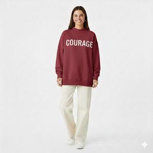 Sudadera de Cuello Alto para Mujer, de Primera Calidad, Informal, Holgada, de Manga Larga, para Otoño e Invierno - Product Image 2