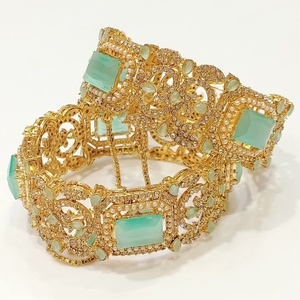 New Unique Style Fashion Jewelry Sets Bangles Artificial Bridal Jewelry Sets Party <b>Wedding</b> <b>Accessories</b> Custom Designs & Colors - Product Image 3