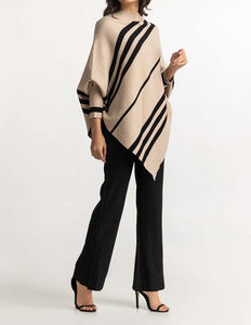 Suéter de mujer a rayas, de última moda, cómodo, de alta calidad, en oferta de invierno. - Product Image 5