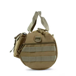 Sac à dos convertible unisexe en PVC imperméable, sac de sport tactique à bandoulière, sac de randonnée zippé avec logo personnalisé pour les voyages - Product Image 2