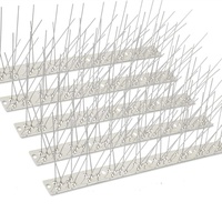 Piège à oiseaux en acier inoxydable cage pigeon pic bricolage anti-oiseaux et base