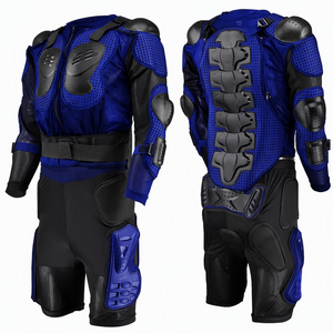 Ensemble veste et pantalon de moto respirant et résistant aux chutes, équipement de protection pour motocross - Product Image 3