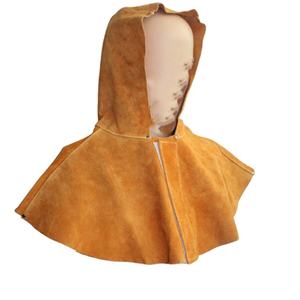 Manga de soldadura de cuero amarilla, ropa de protección laboral, ropa de seguridad para soldar, ropa de trabajo protectora - Product Image 5