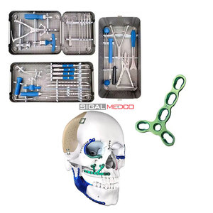 Instrumentos de Cirugía Maxilofacial de Acero Inoxidable de Calidad Premium, Juego Manual Completo, Grado Alemán, Microplacas en Forma de T SIGAL - Product Image 6