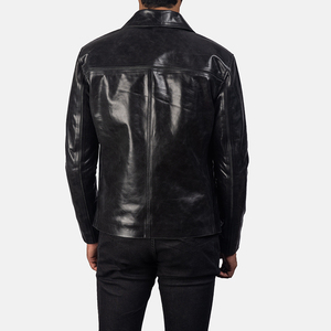 Premium <b>brown</b> <b>leather</b> bomber <b>jacket</b> Genuine <b>leather</b> zip front <b>jacket</b> Custom men's <b>leather</b> <b>jacket</b> - Product Image 4