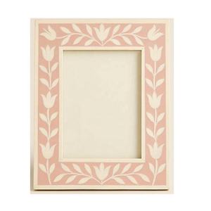 High Quality Bone Inlay Photo <b>Frame</b> Black & Beige Natural Bone for Table Display Showcase Photo <b>Frame</b> Wedding Gifted Photo <b>Frame</b> - Product Image 5