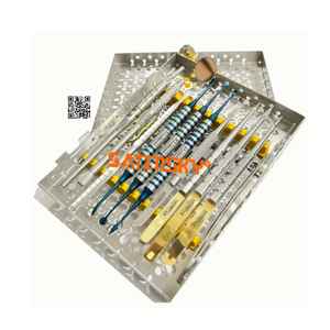 Acier inoxydable 21 cm Tête double courbée/droite Précision de coupe (Utilisation pour plantes/corail) Manuel Certifié CE Marque Satinsky - Product Image 3