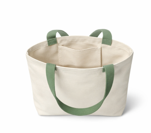 Wholesale Promotional Carry <b>Long</b> Handle Custom Design Shopping Tote 100% Cotton <b>Bag</b> With Logo - Product Image 3