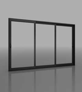 Sistema de aislamiento térmico de gama alta para puerta corredera de patio de aluminio moderno resistente para interiores para proyectos residenciales de villas - Product Image 2