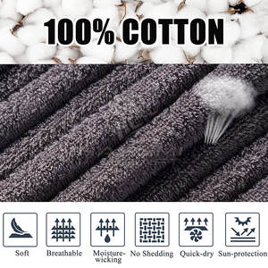 Toalla de microfibra diseñada para máxima absorción, secado rápido y conveniente para viajes y uso al aire libre. - Product Image 5