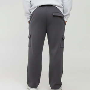 OEM Men's Cargo Jogger Sweatpants Casual Straight Leg <b>Trousers</b> With Pockets Breathable Design Plus Made By MOGGIO <b>SPORTS</b> - Product Image 2