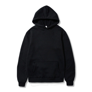 Sweat-shirt à capuche vert pour homme, coupe classique, en molleton de coton, pull décontracté avec poche avant, couleur unie, sweat-shirt tricoté - Product Image 6