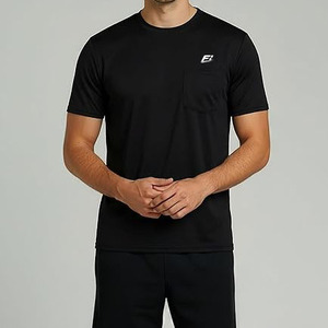 Camisetas Ligeras para Hombre al por Mayor, Color Personalizado, Diseño Liso, Teñido Suave, Secado Rápido, Transpirable, Cuello Redondo, Manga Corta - Product Image 1