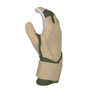 Guantes de Bateo de Béisbol Personalizados con Puño Largo, Guantes Deportivos de Cuero de Alta Calidad al por Mayor, Cómodos y Duraderos - Product Image 3