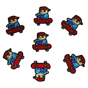 Embroidered Fabric Patches Professional Logo Sew On <b>Badges</b> for Jackets Bags Hats Shoes Handmade Fashion Wholesale Factory - Product Image 6